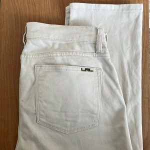 LAUREN RALPH LAUREN Cropped Straight Leg Denim